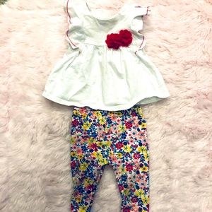 Very cute 9 month shirt and pant set !!